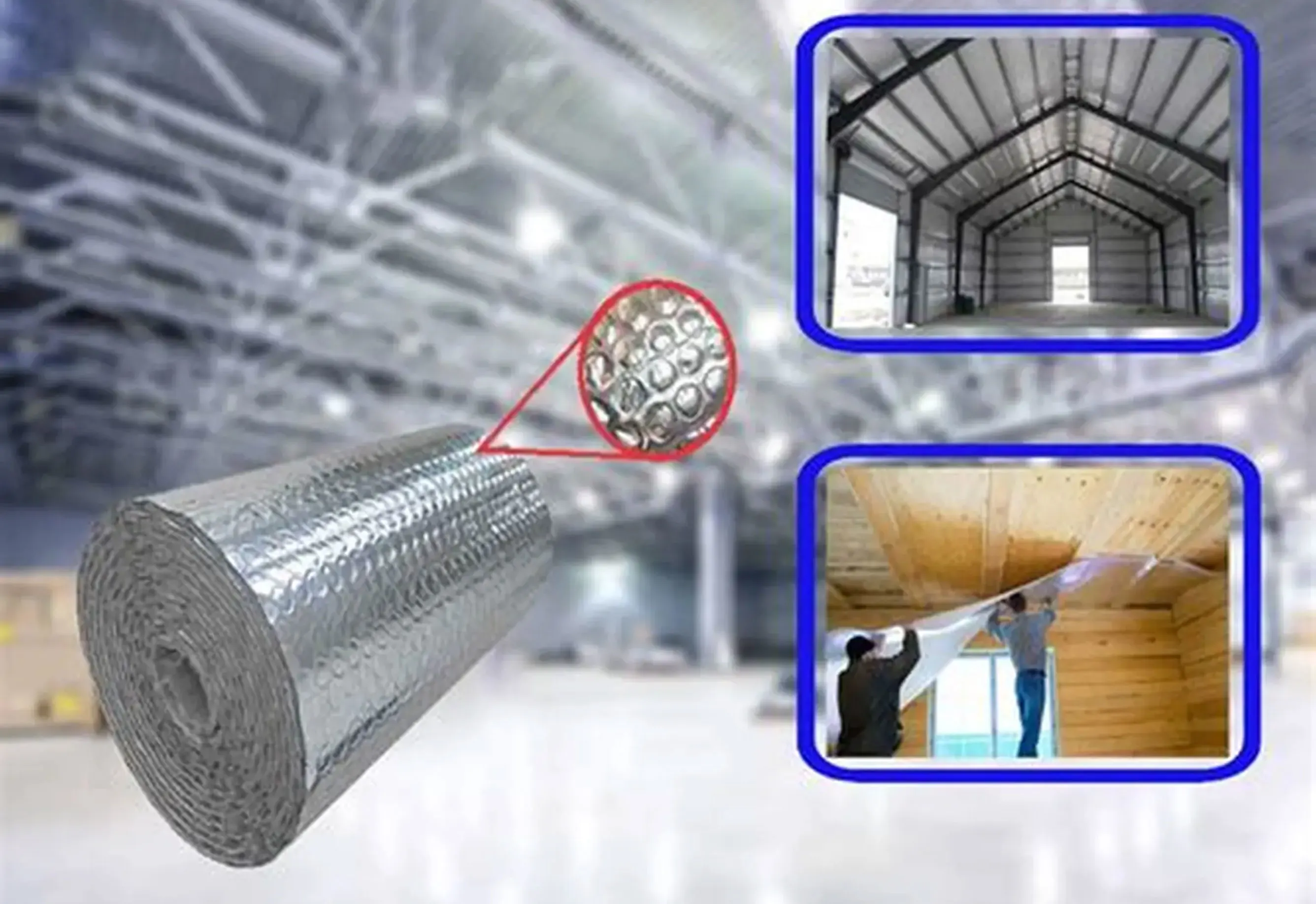 REFLECTIVE BUBBLE INSULATION